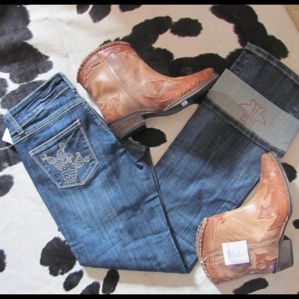 TIN HAUL LADIES BOOT CUT JEANS